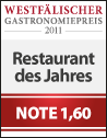 Westfälischer Gastronomiepreis 2012